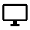 Google Material Symbol's "Desktop Windows" icon.